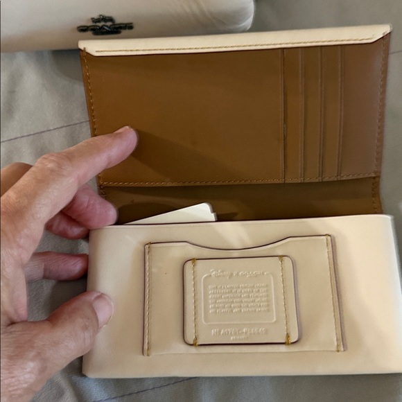 Coach White Backpack with Mickey Mouse Design and Wallet - Picture 14 of 16